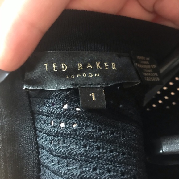 BLACK Ted Baker London NWOT Aurbray SM (4-6) Dress - Picture 9 of 9